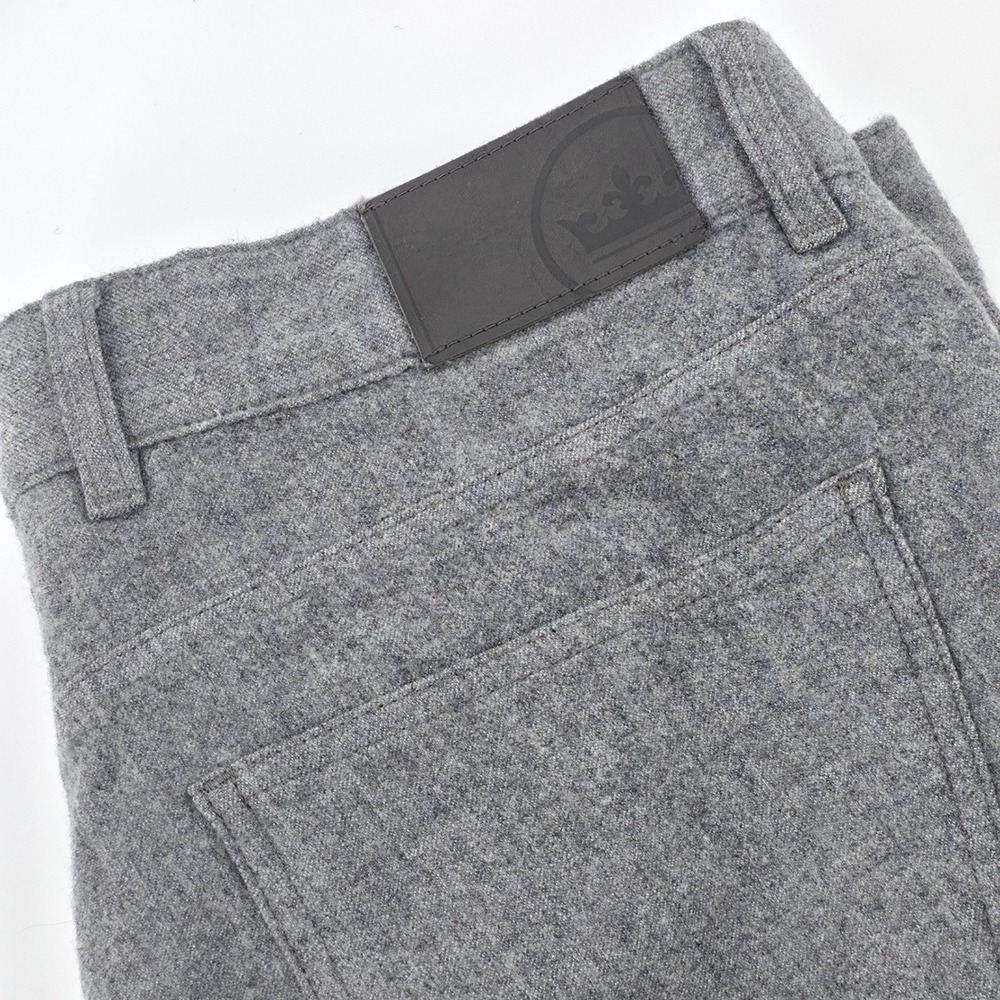 Peter Millar Collection Nick 100% Virgin Wool 5-Pocket Pants sz 36 MF20RT02 gray